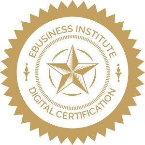 eBusiness Institute Australia certificate in digital marketing